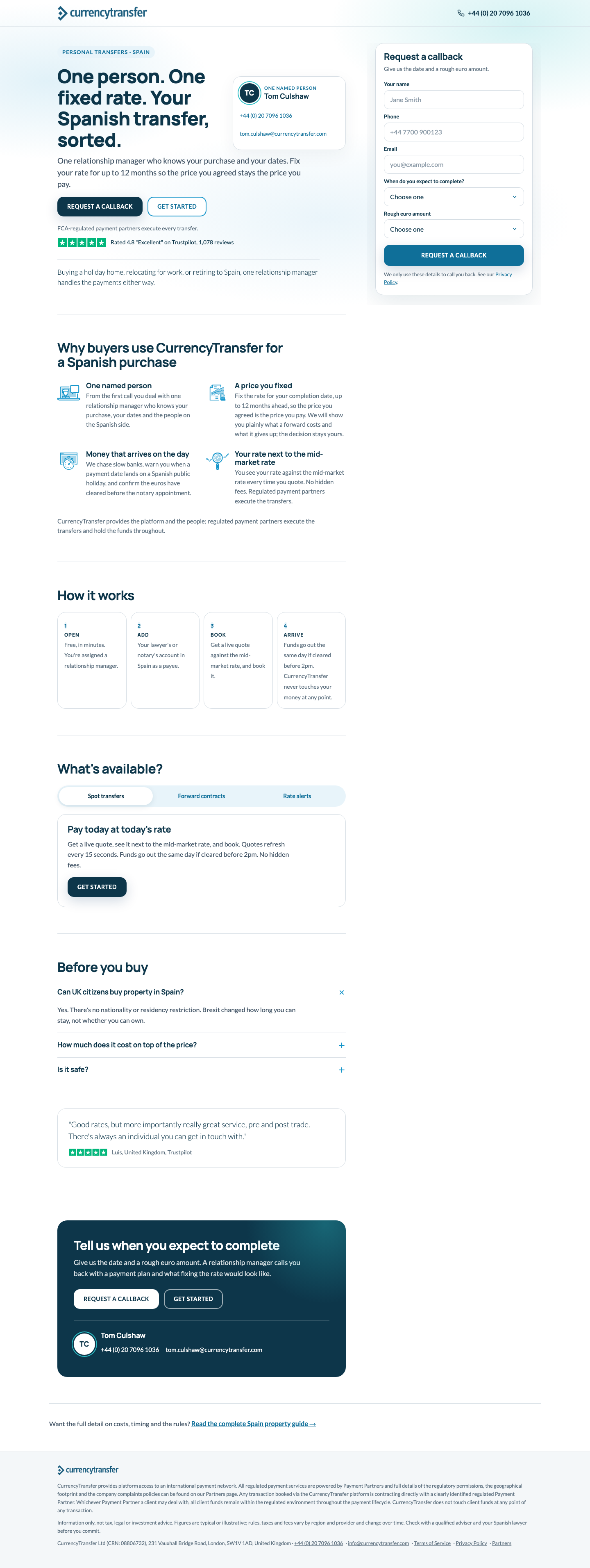 Concierge desktop